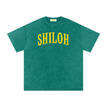 Green Pastures Snow Washed Oversized Tee