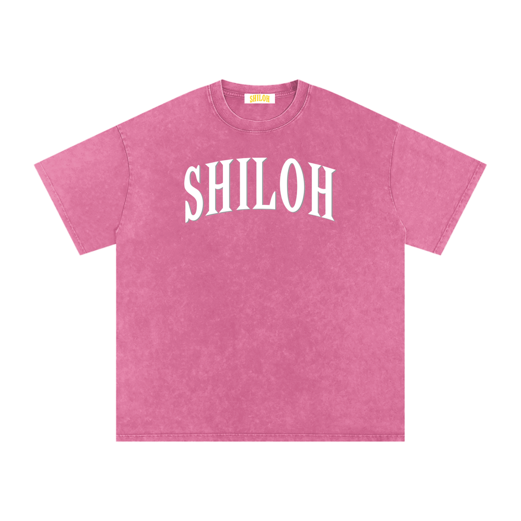 Lilies of the Field Snow Washed Oversized Tee