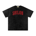 Blood Covenant Snow Washed Oversized Tee
